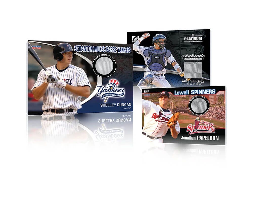 Game Used Memorabilia cards